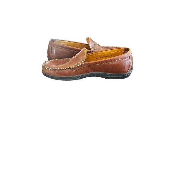 Cole Haan Nike Air Mens Penny Loafer Leather Brown Slip On Classic SZ9.5M main image 9
